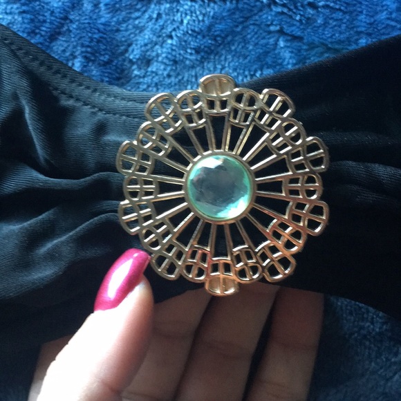 Xhiliration brand halter swim top! - Picture 2 of 6